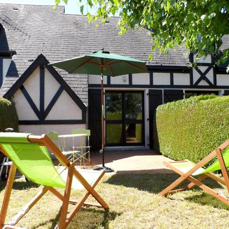 קאבורג Charmant Cottage Normand Avec Jardin, Proche Hippodrome, Piscine Chauffee Et Tennis, Parking Prive - Fr-1-487-288 מראה חיצוני תמונה