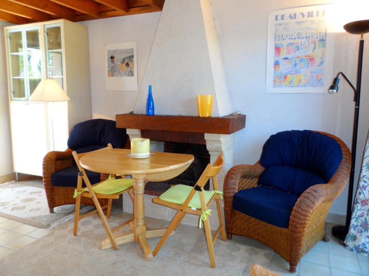 קאבורג Charmant Cottage Normand Avec Jardin, Proche Hippodrome, Piscine Chauffee Et Tennis, Parking Prive - Fr-1-487-288 מראה חיצוני תמונה