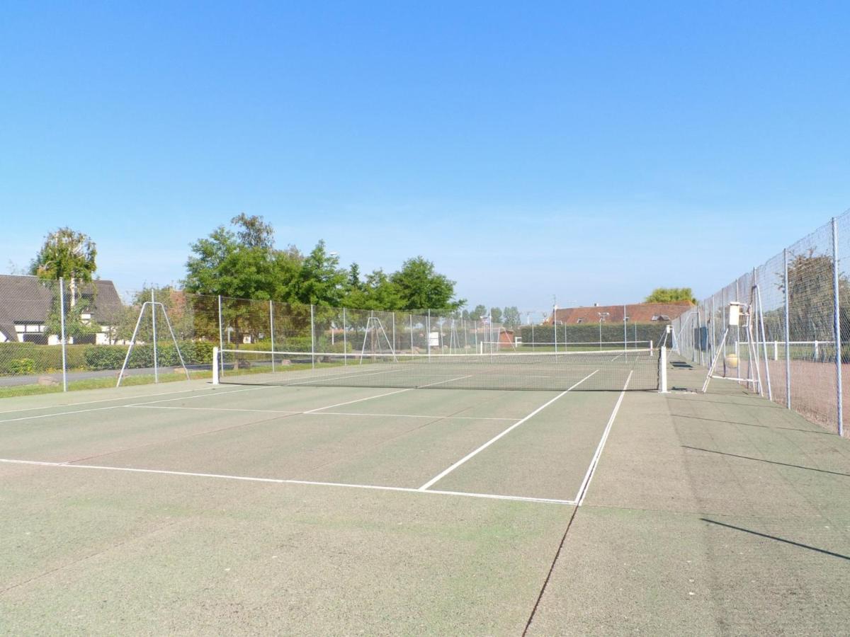 קאבורג Charmant Cottage Normand Avec Jardin, Proche Hippodrome, Piscine Chauffee Et Tennis, Parking Prive - Fr-1-487-288 מראה חיצוני תמונה